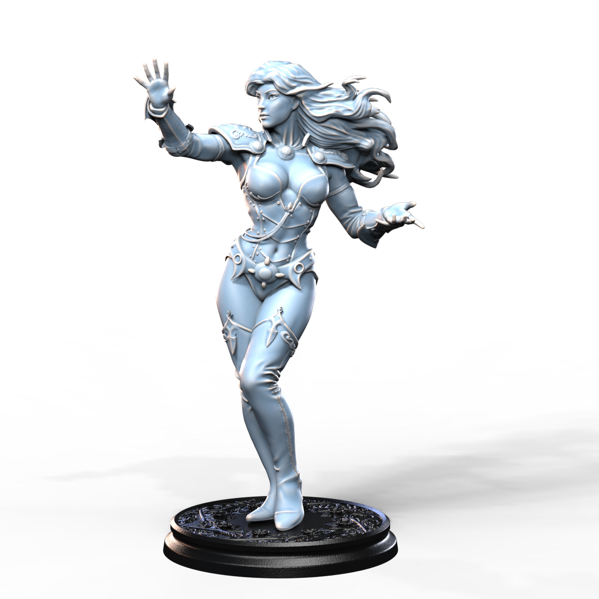 Elandra Solvane resin figure