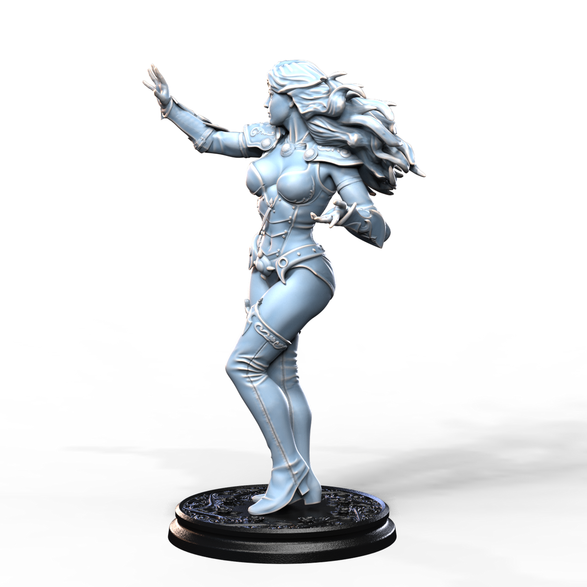 Elandra Solvane resin figure