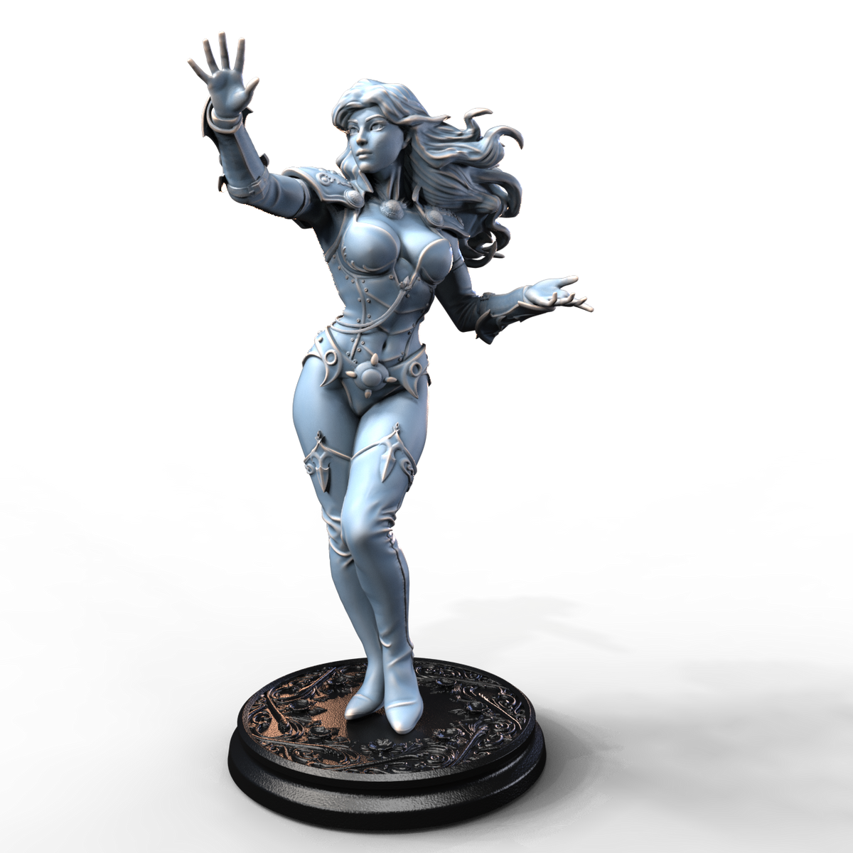 Elandra Solvane resin figure