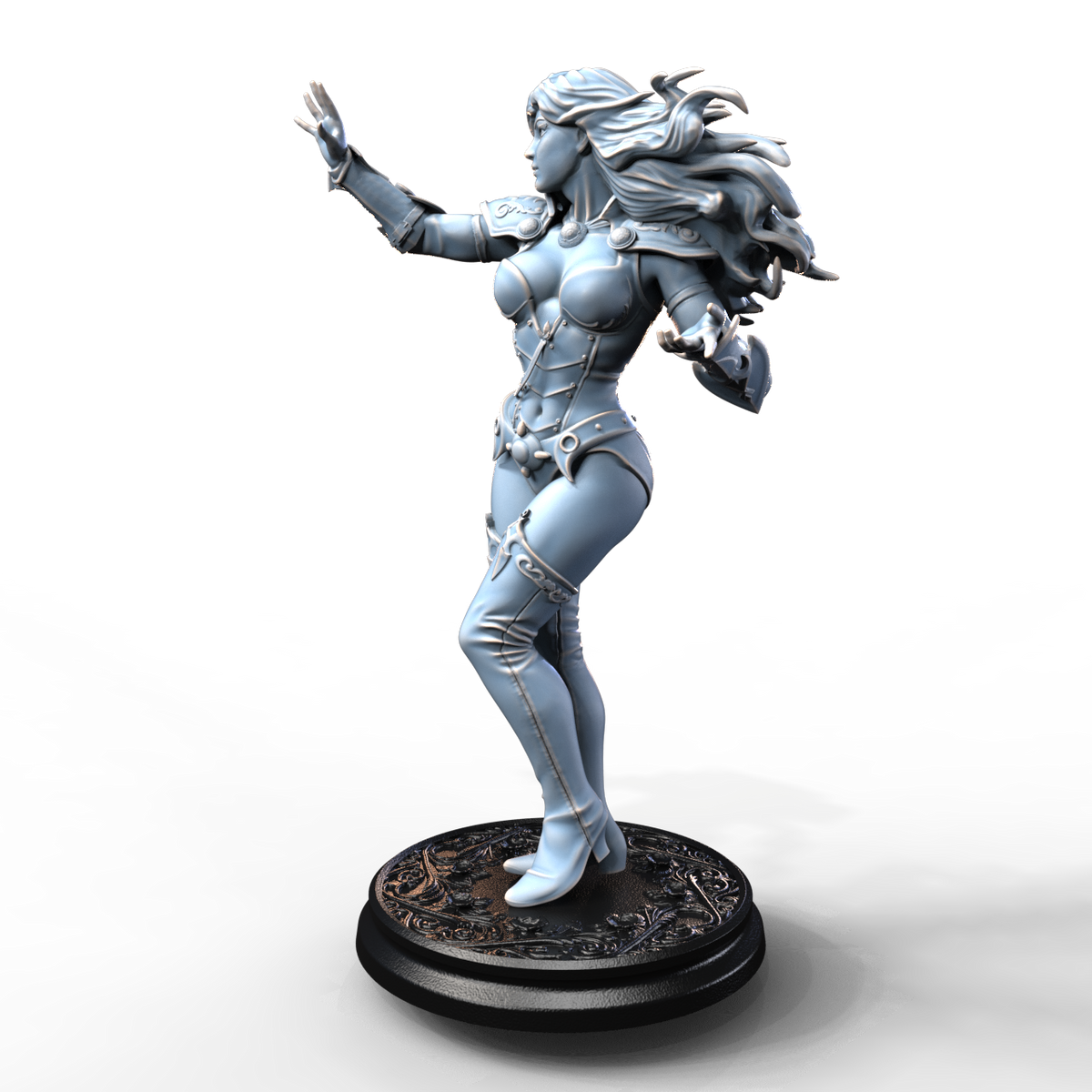 Elandra Solvane resin figure