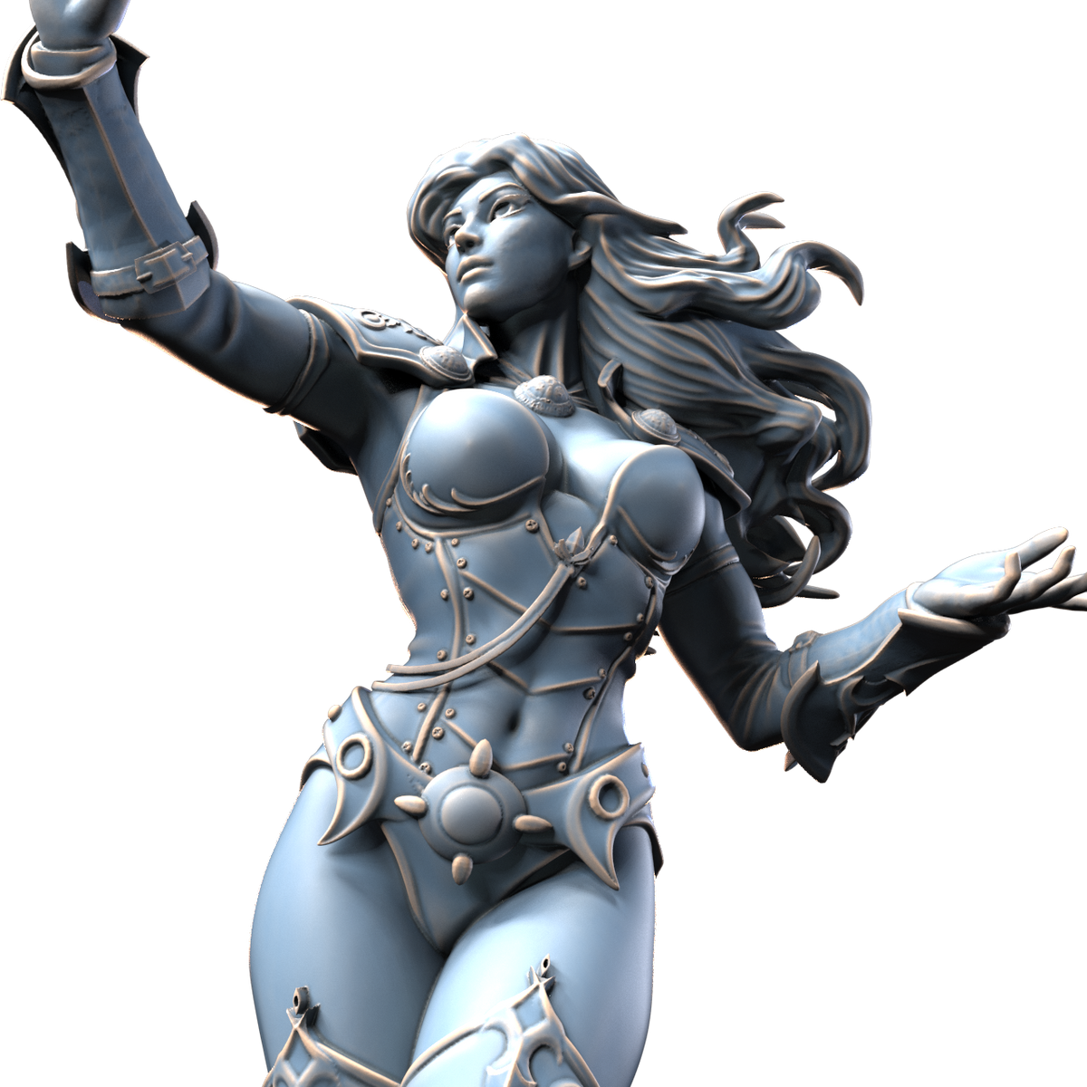 Elandra Solvane resin figure