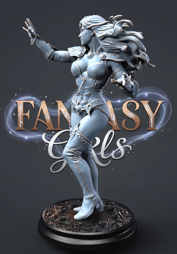 Elandra Solvane resin figure