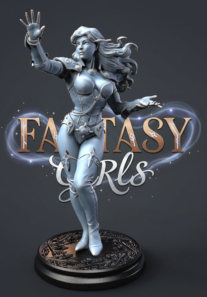 Elandra Solvane resin figure
