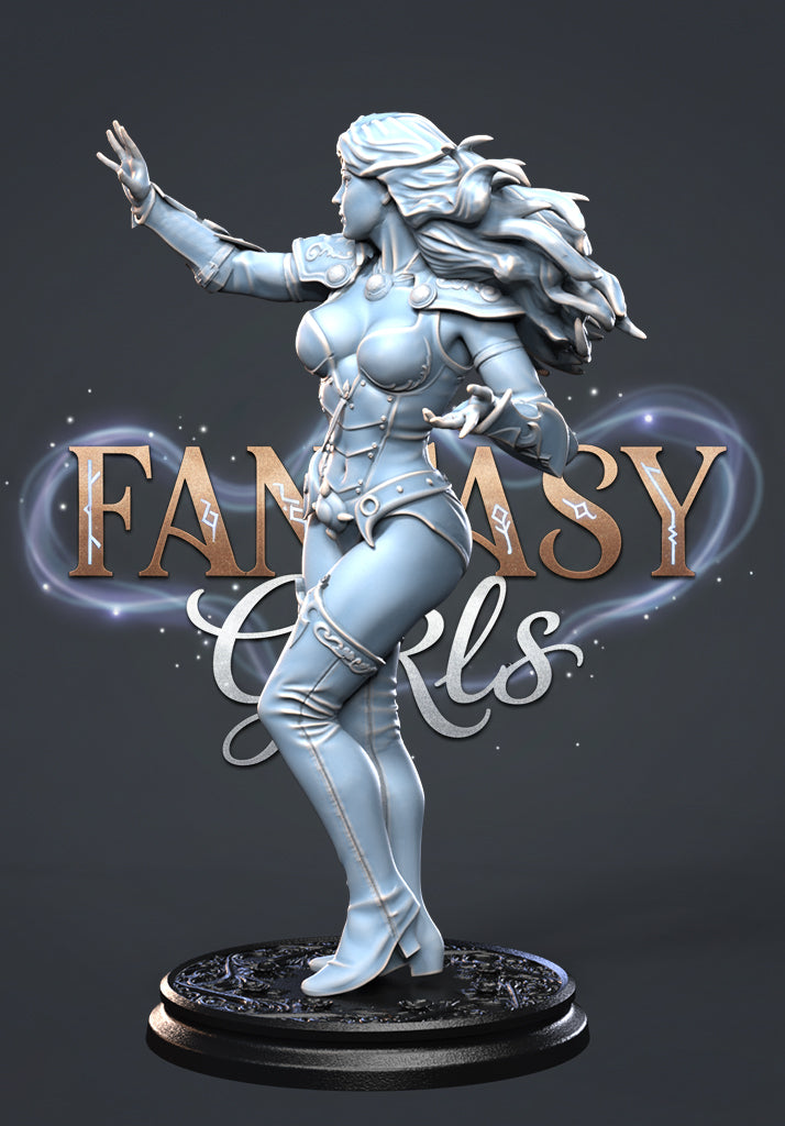 Elandra Solvane resin figure