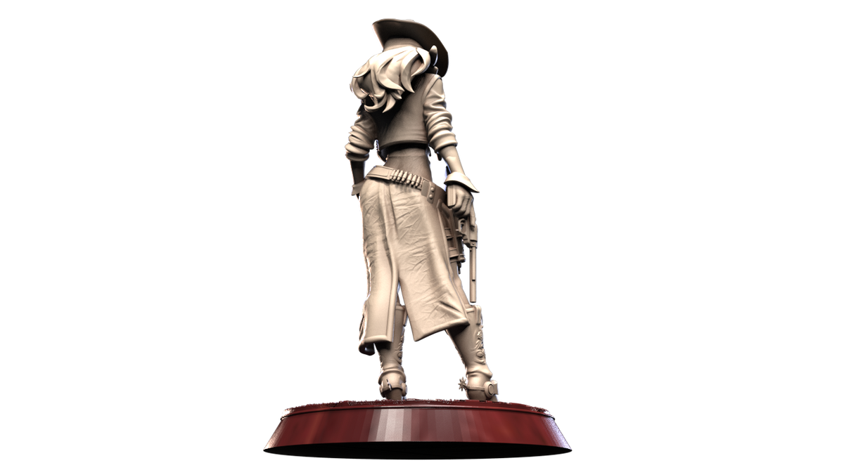 Hazel Colt resin figure