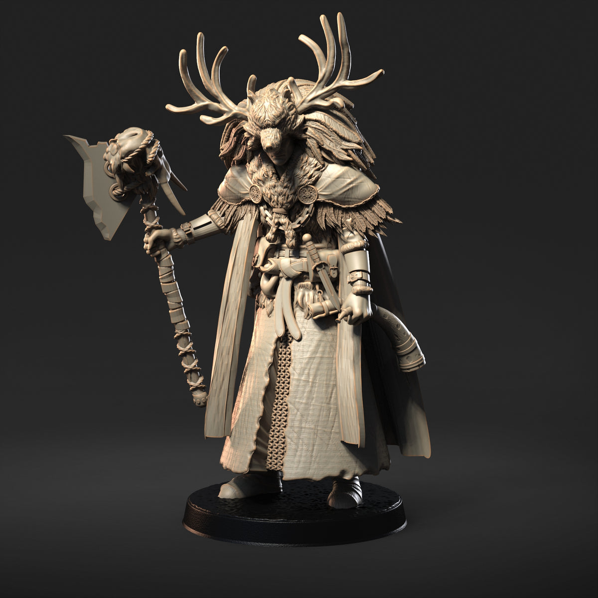 ICE MAN HUNTER resin figure