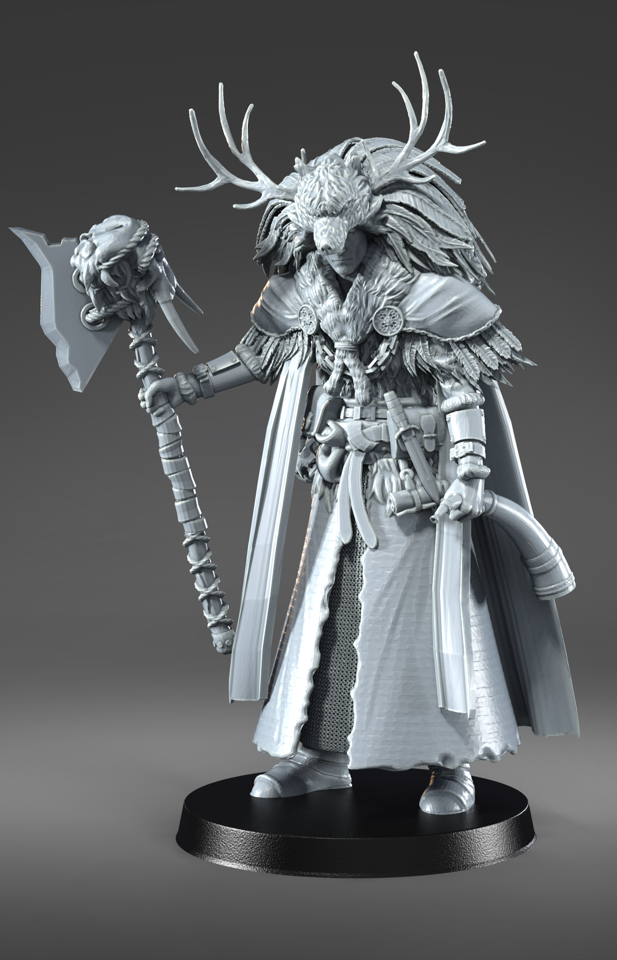 ICE MAN HUNTER resin figure