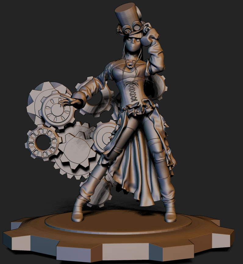 IRON DOLL resin figure