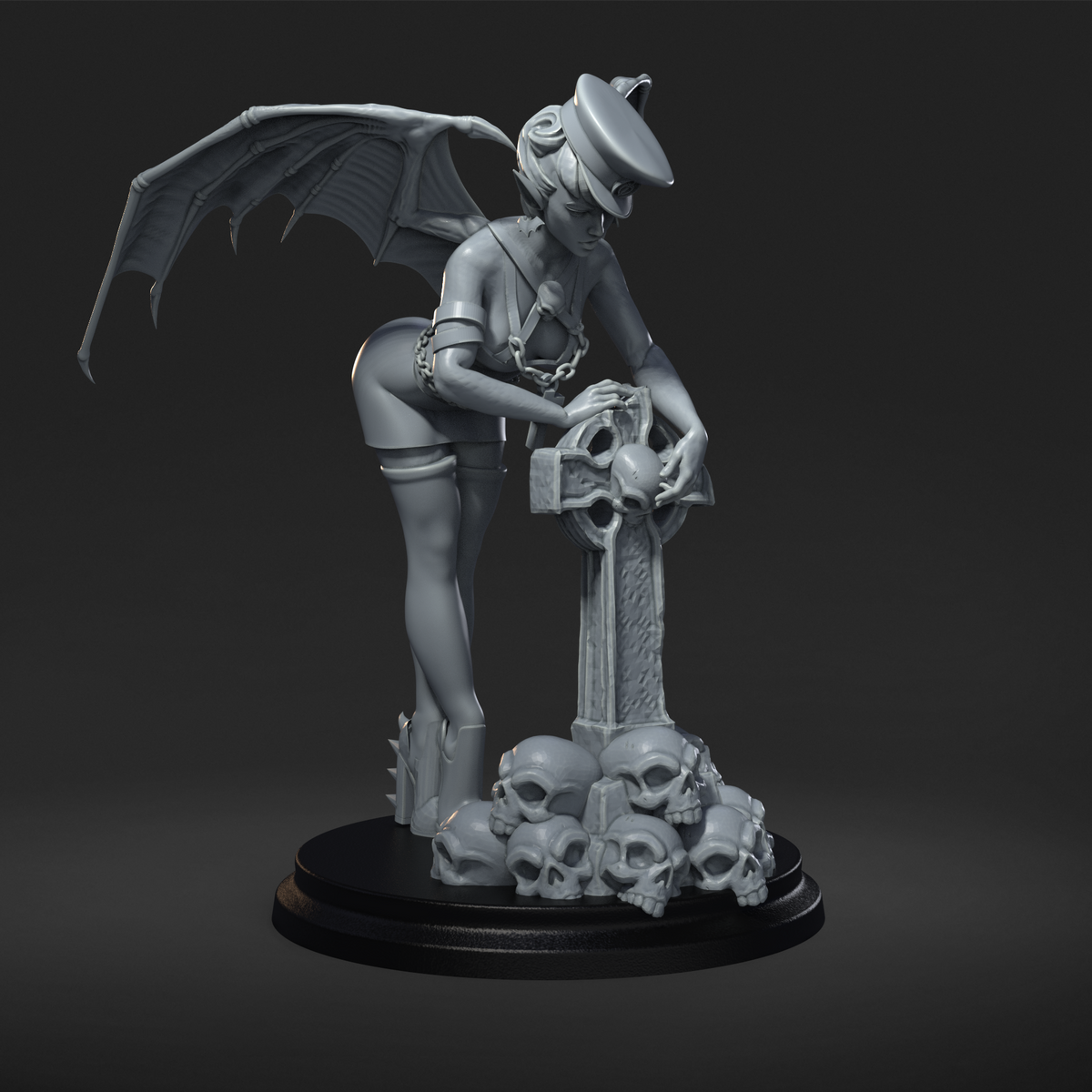 ISOLDE BLACKTHORN resin figure