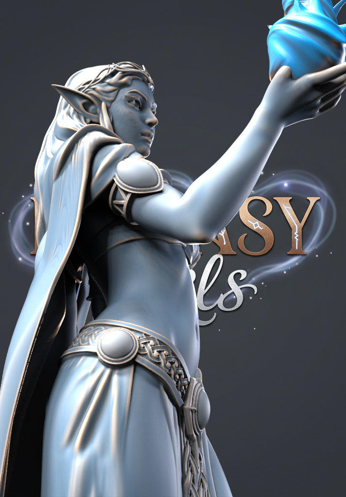 Kaelith Aranor resin figure