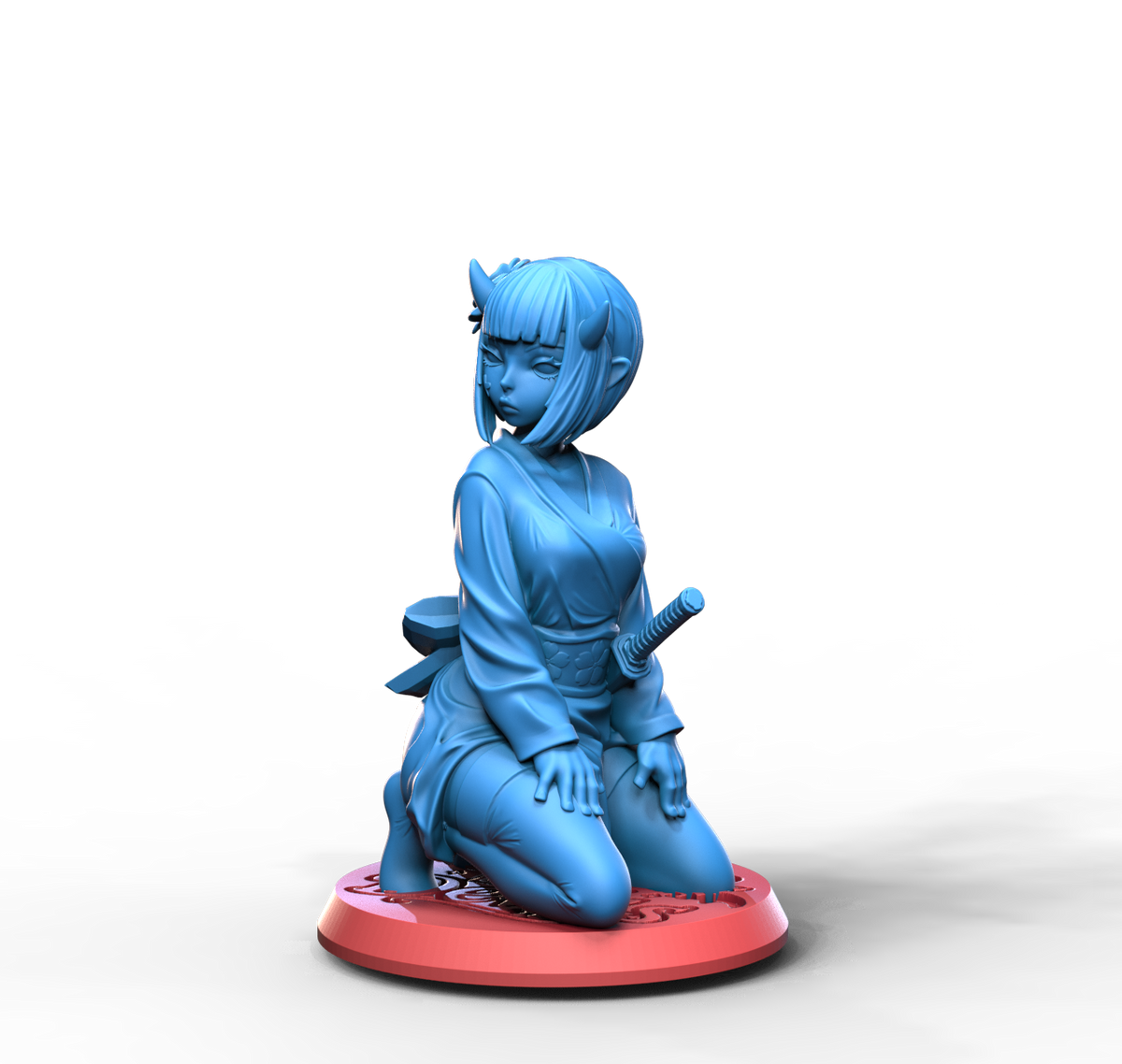 Koko Ashtail resin figure
