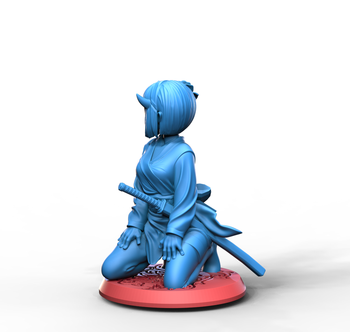 Koko Ashtail resin figure
