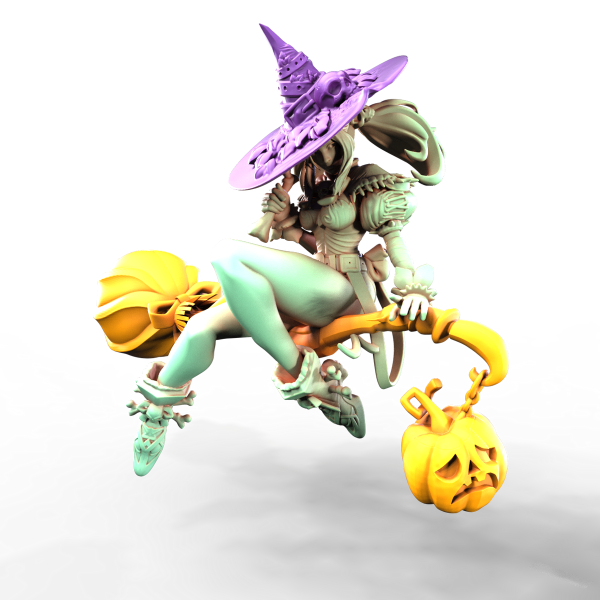 Luna Dewdrop resin figure
