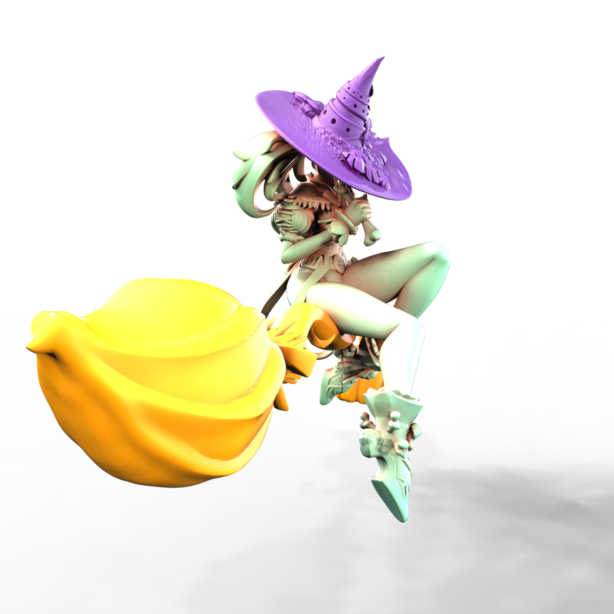 Luna Dewdrop resin figure