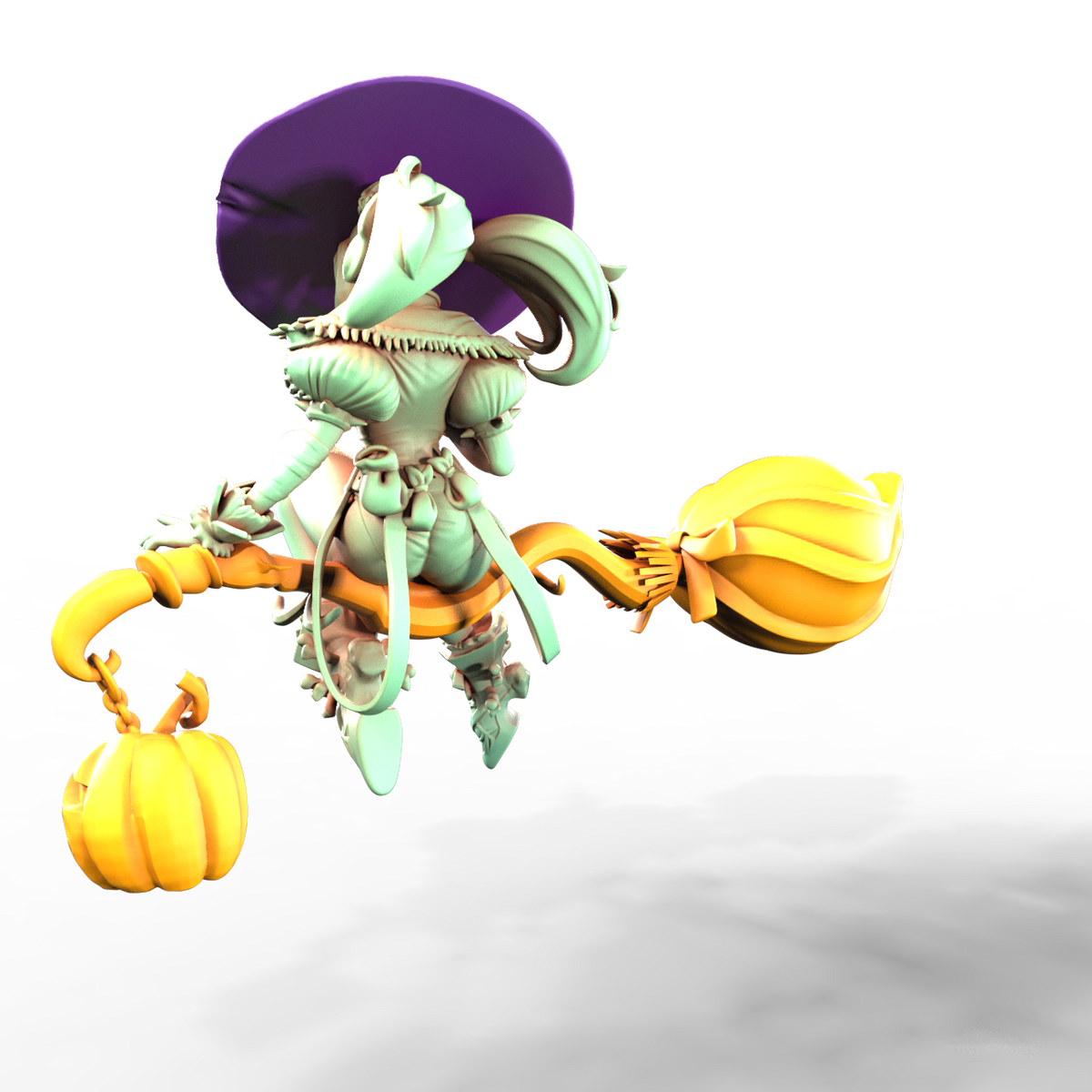 Luna Dewdrop resin figure