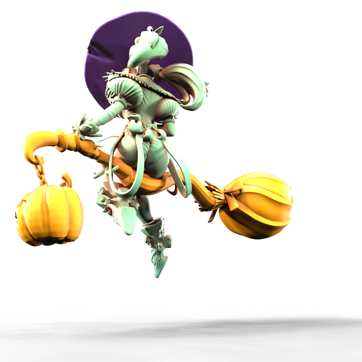 Luna Dewdrop resin figure