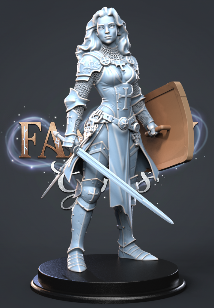 Lyssara Wynveil resin figure