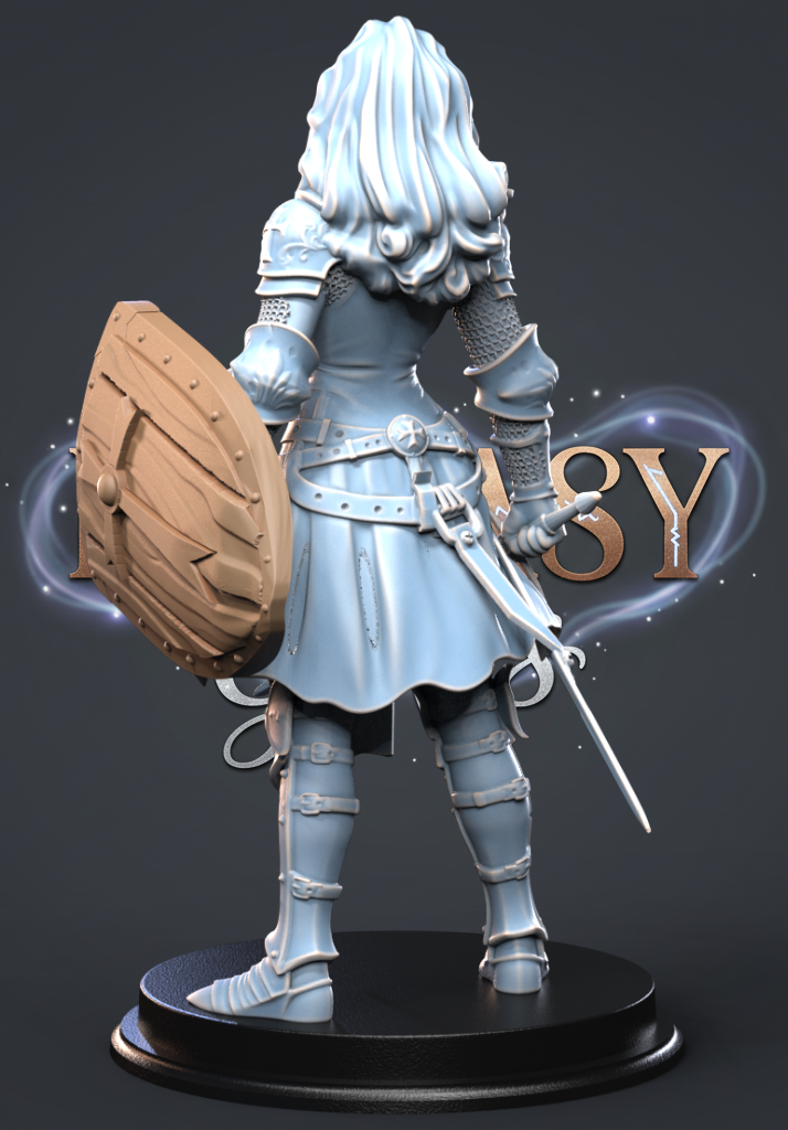 Lyssara Wynveil resin figure