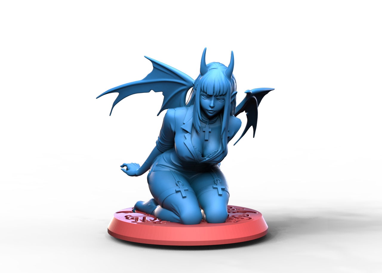 MOMO ONIHEART resin figure