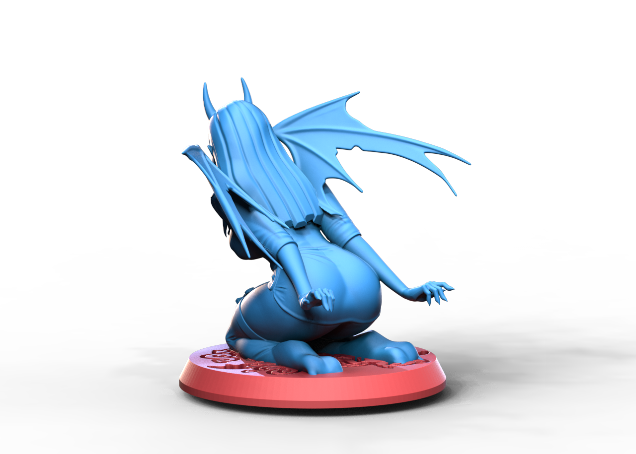 MOMO ONIHEART resin figure