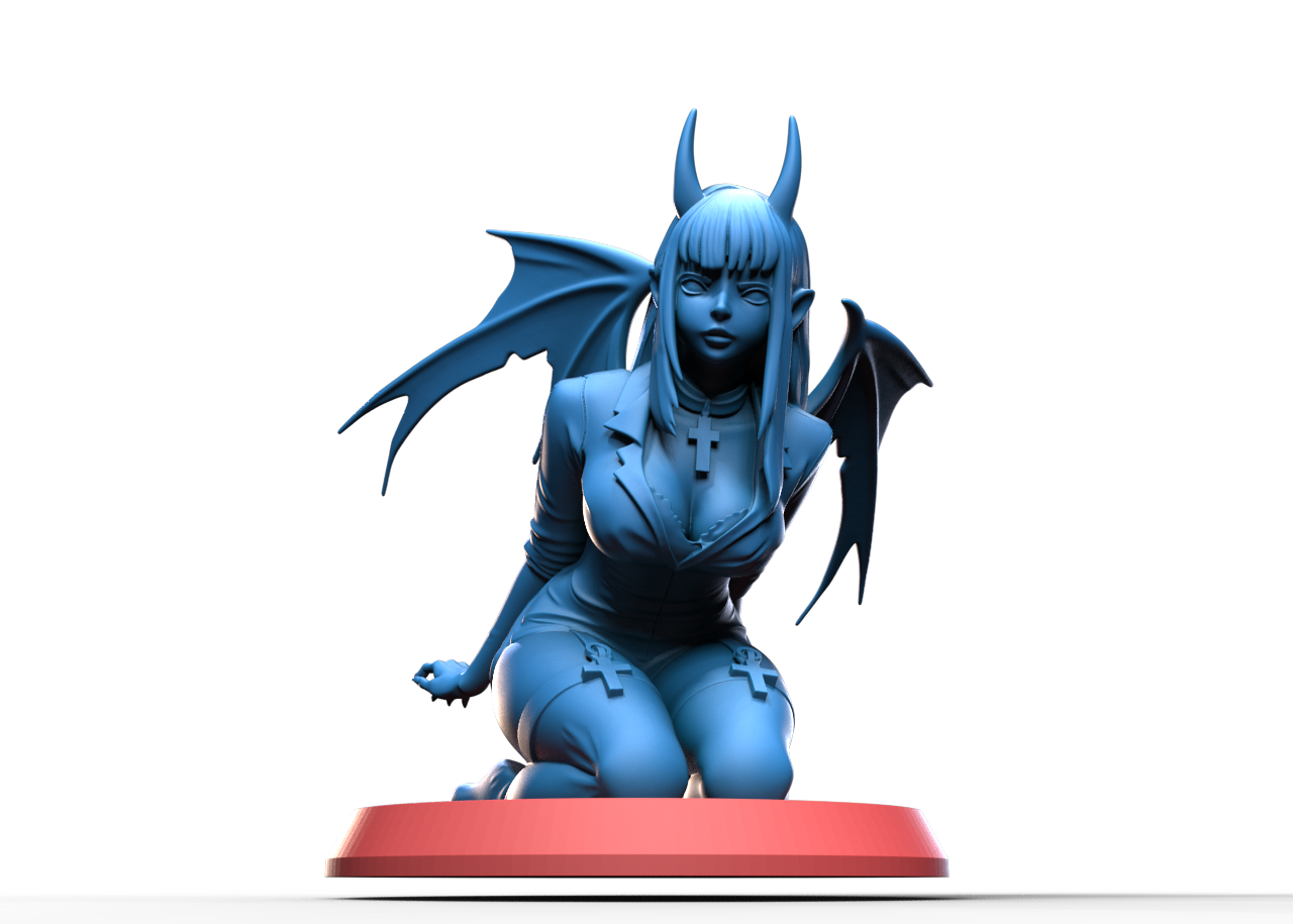 MOMO ONIHEART resin figure