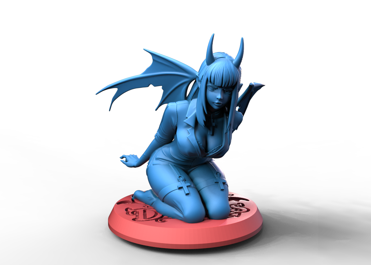 MOMO ONIHEART resin figure