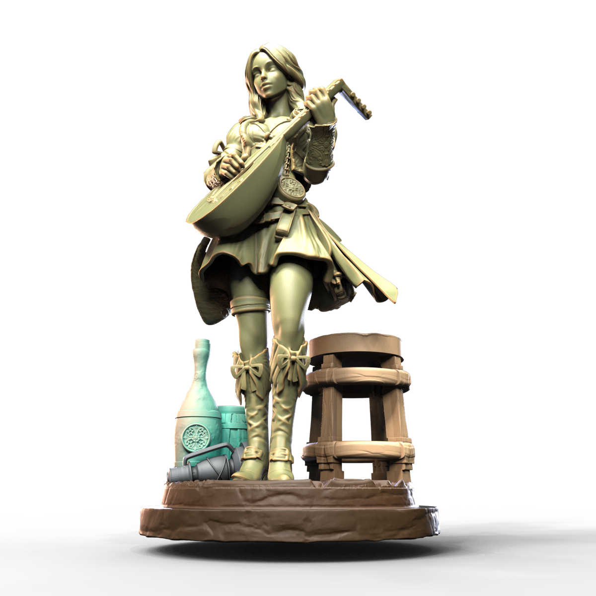 Meliora Strumveil resin figure