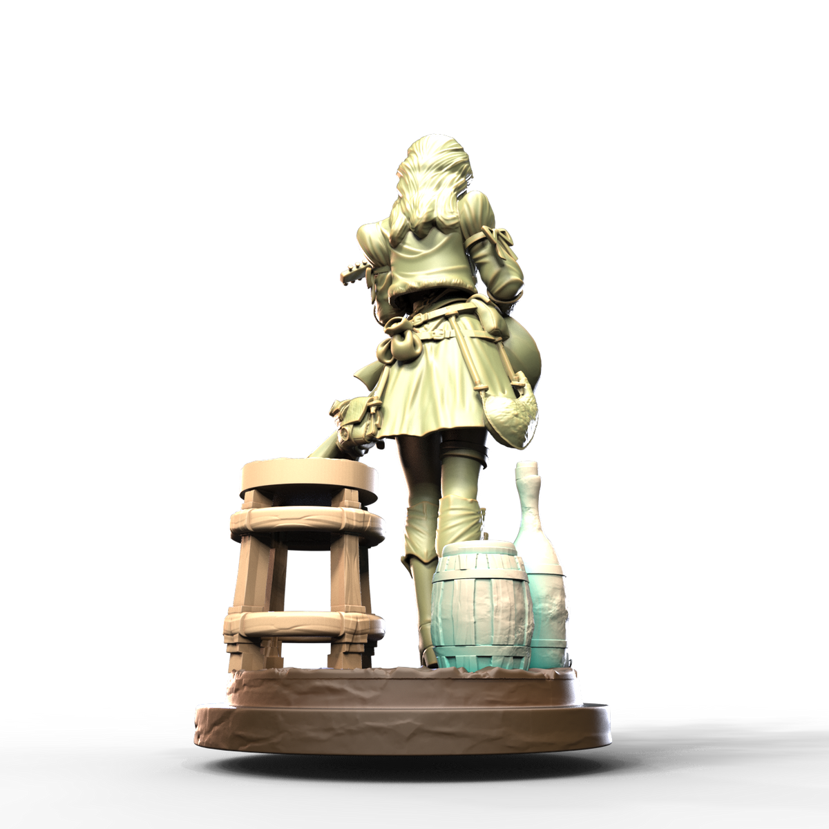 Meliora Strumveil resin figure