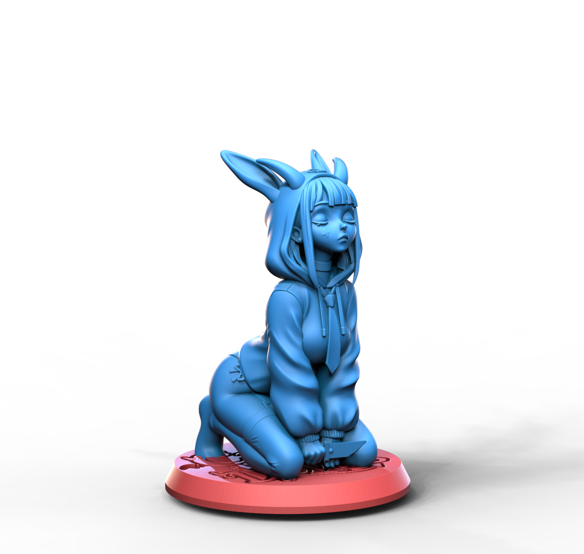 Miyu Crimsoncheeks resin figure