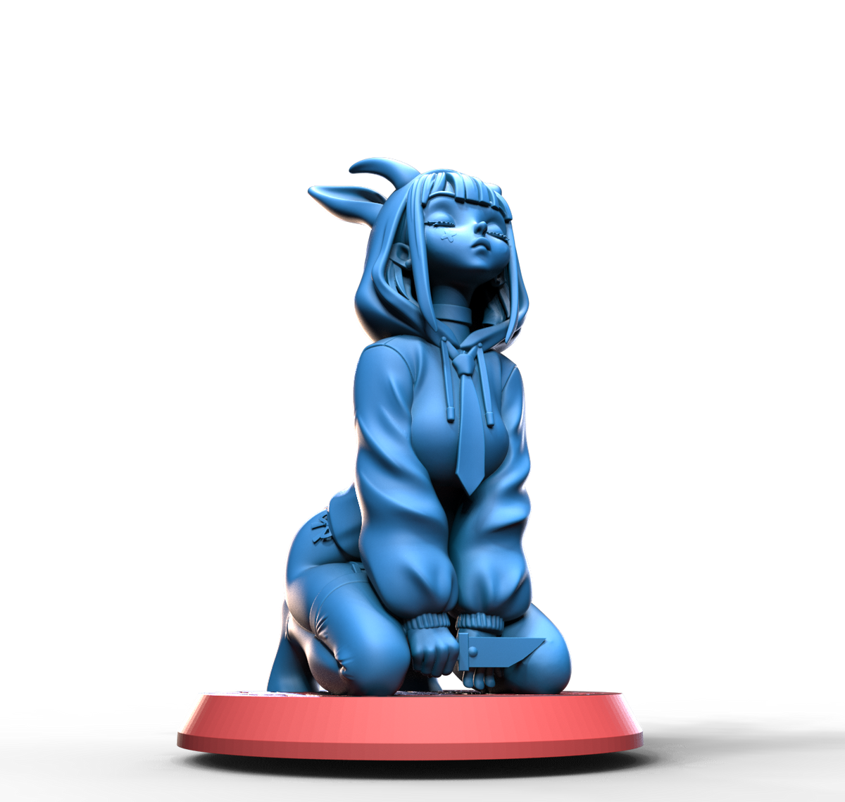 Miyu Crimsoncheeks resin figure