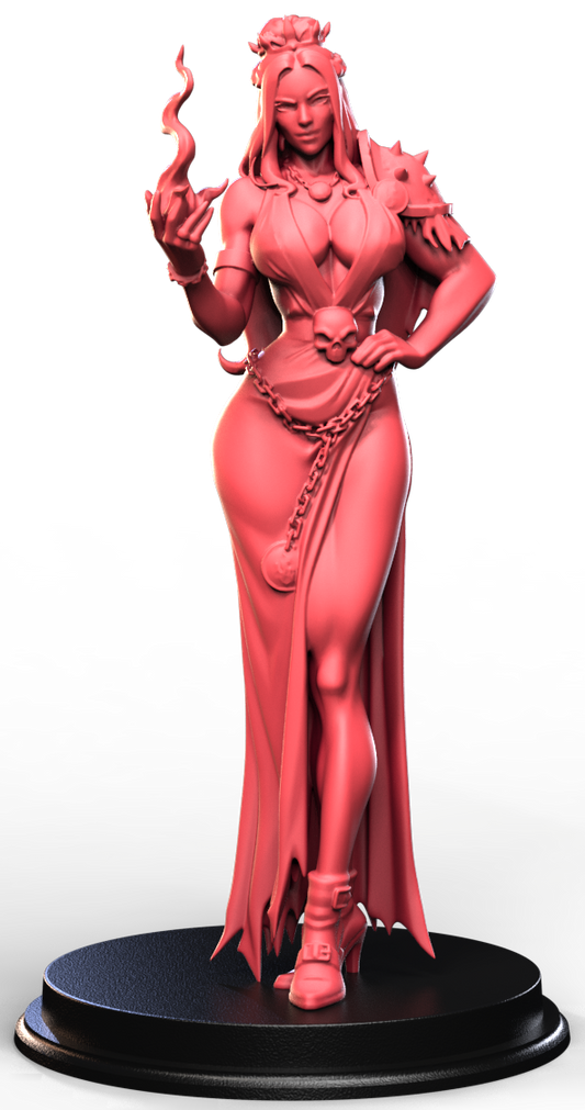 Morthelia Noctveil Standard (Adult) - Broken Sword Miniatures 3D printed figure