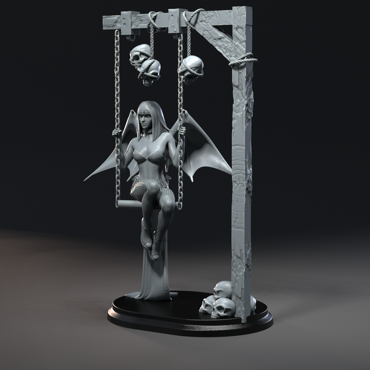 Natasha Raven resin figure