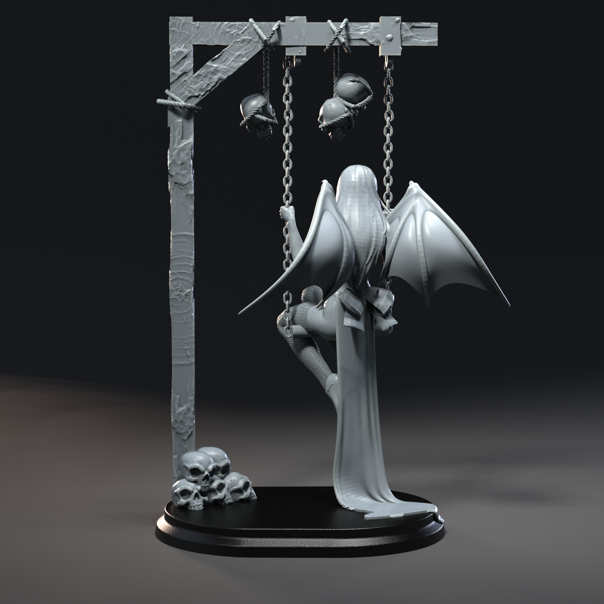 Natasha Raven resin figure