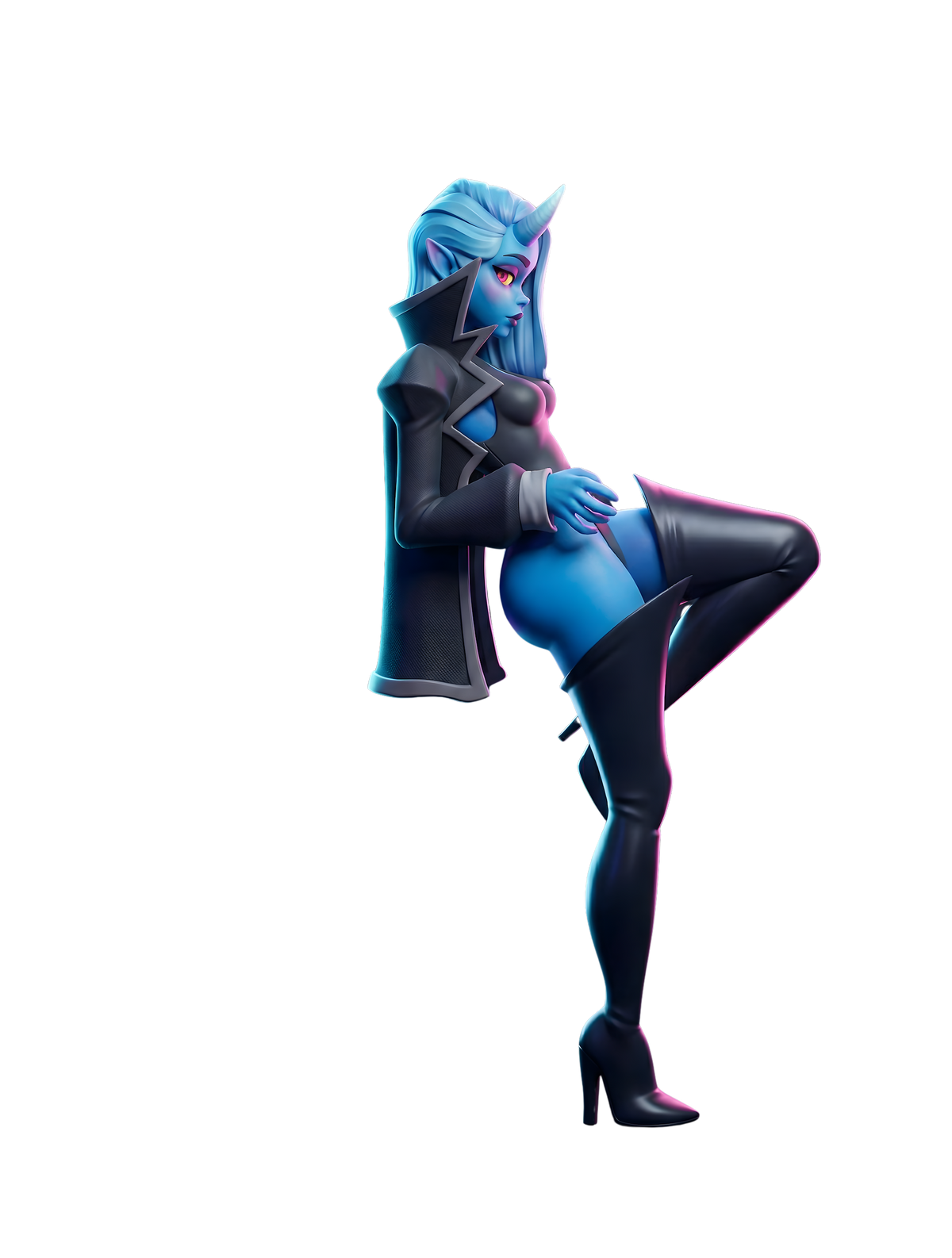 Nyx Inferna resin figure