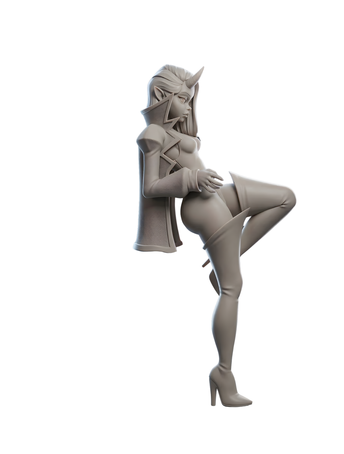 Nyx Inferna resin figure