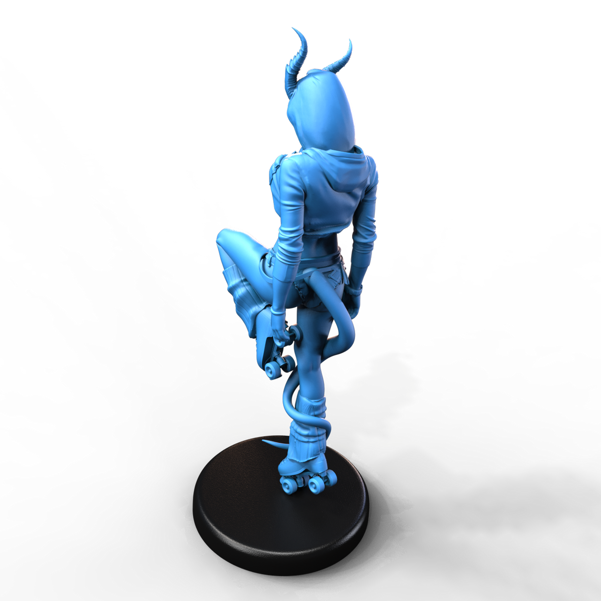 Nyx Rollfire resin figure