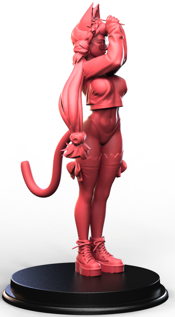 Nyxara Feliswind resin figure