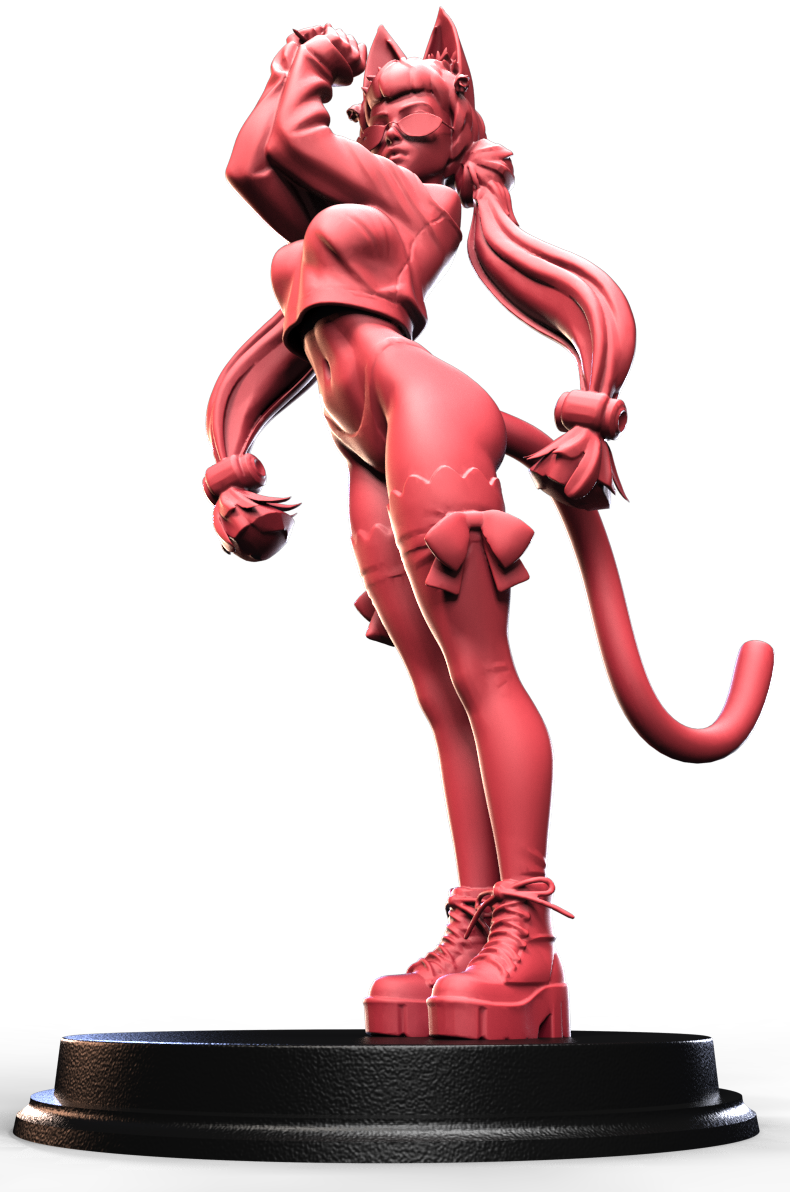 Nyxara Feliswind resin figure