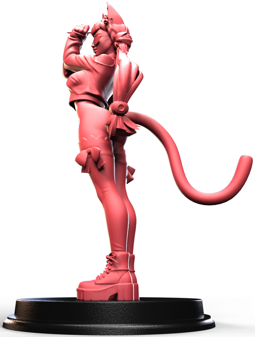 Nyxara Feliswind resin figure