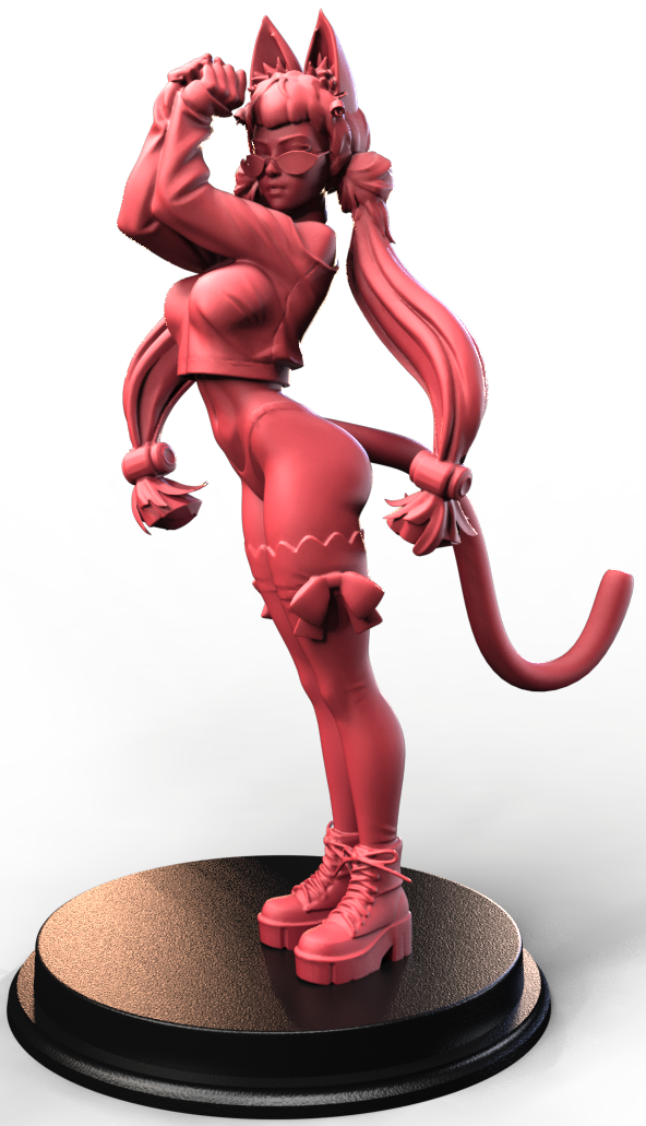 Nyxara Feliswind resin figure