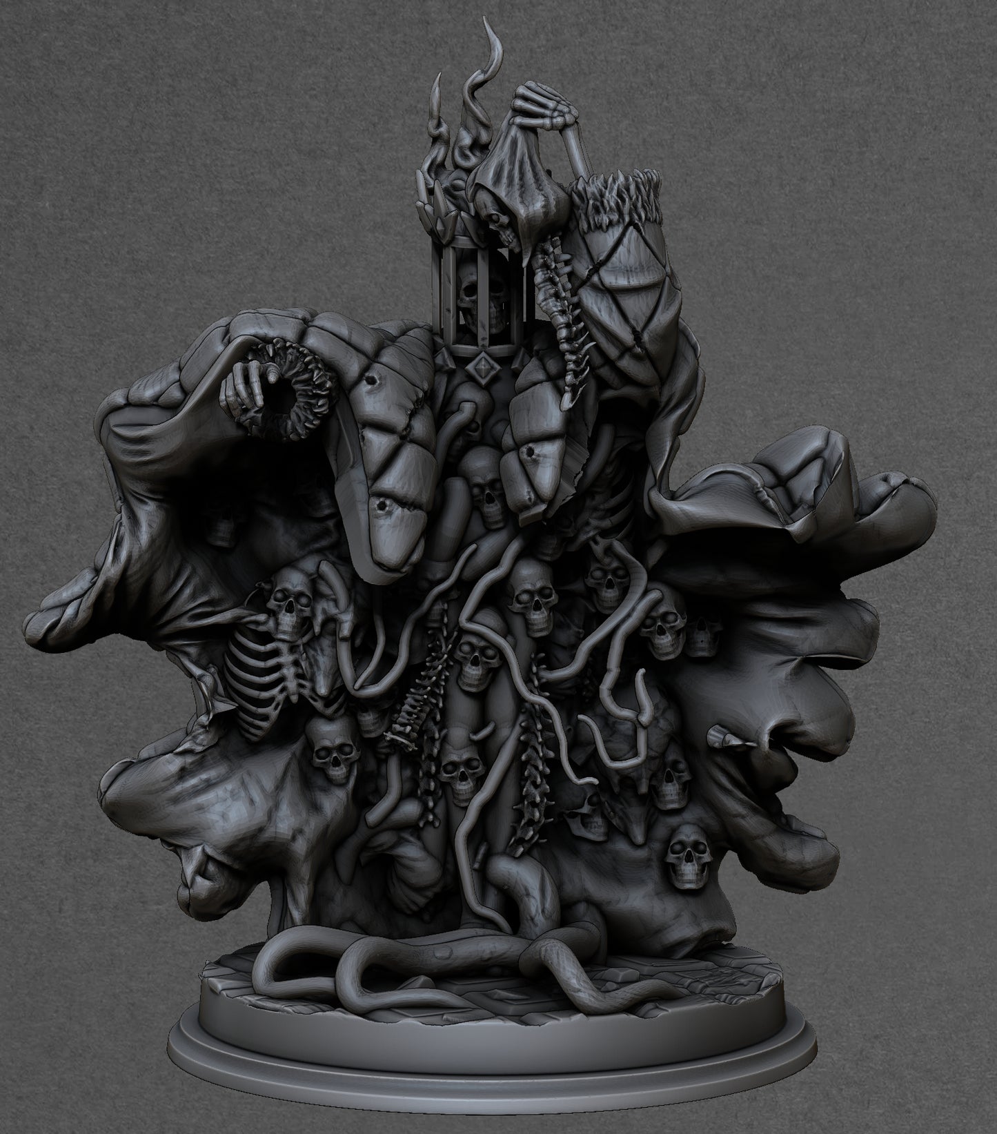 SEWER DEATH FAN ART resin figure