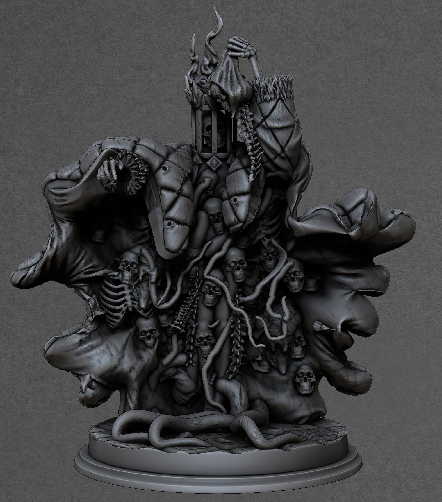 SEWER DEATH FAN ART resin figure