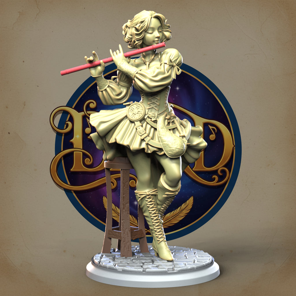 Seraphine Duskwhisper resin figure