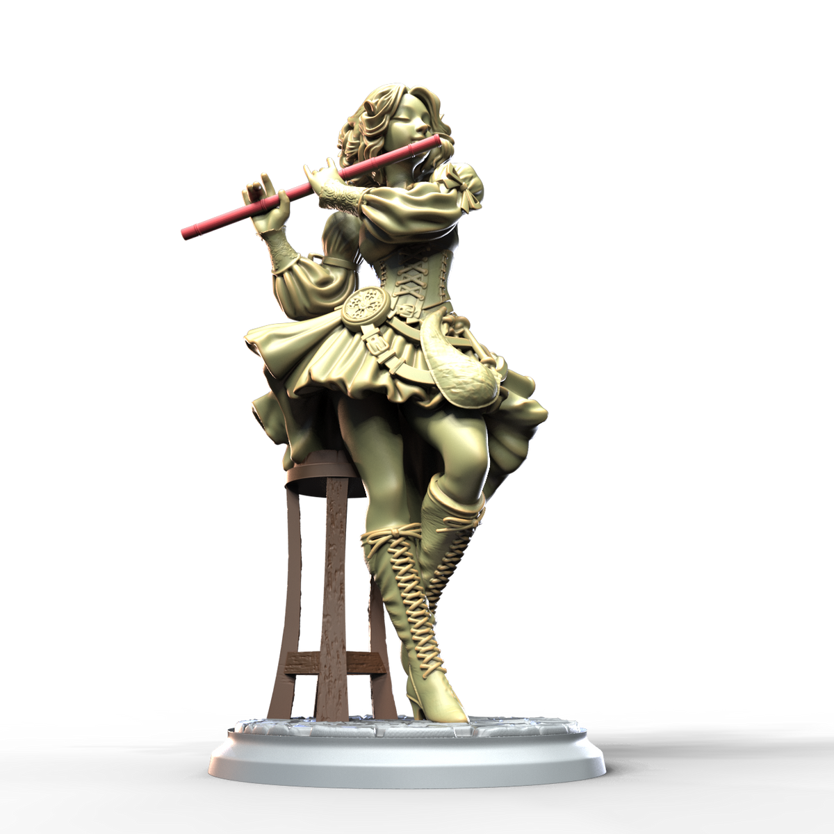Seraphine Duskwhisper resin figure