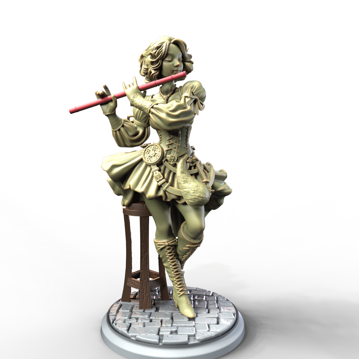 Seraphine Duskwhisper resin figure