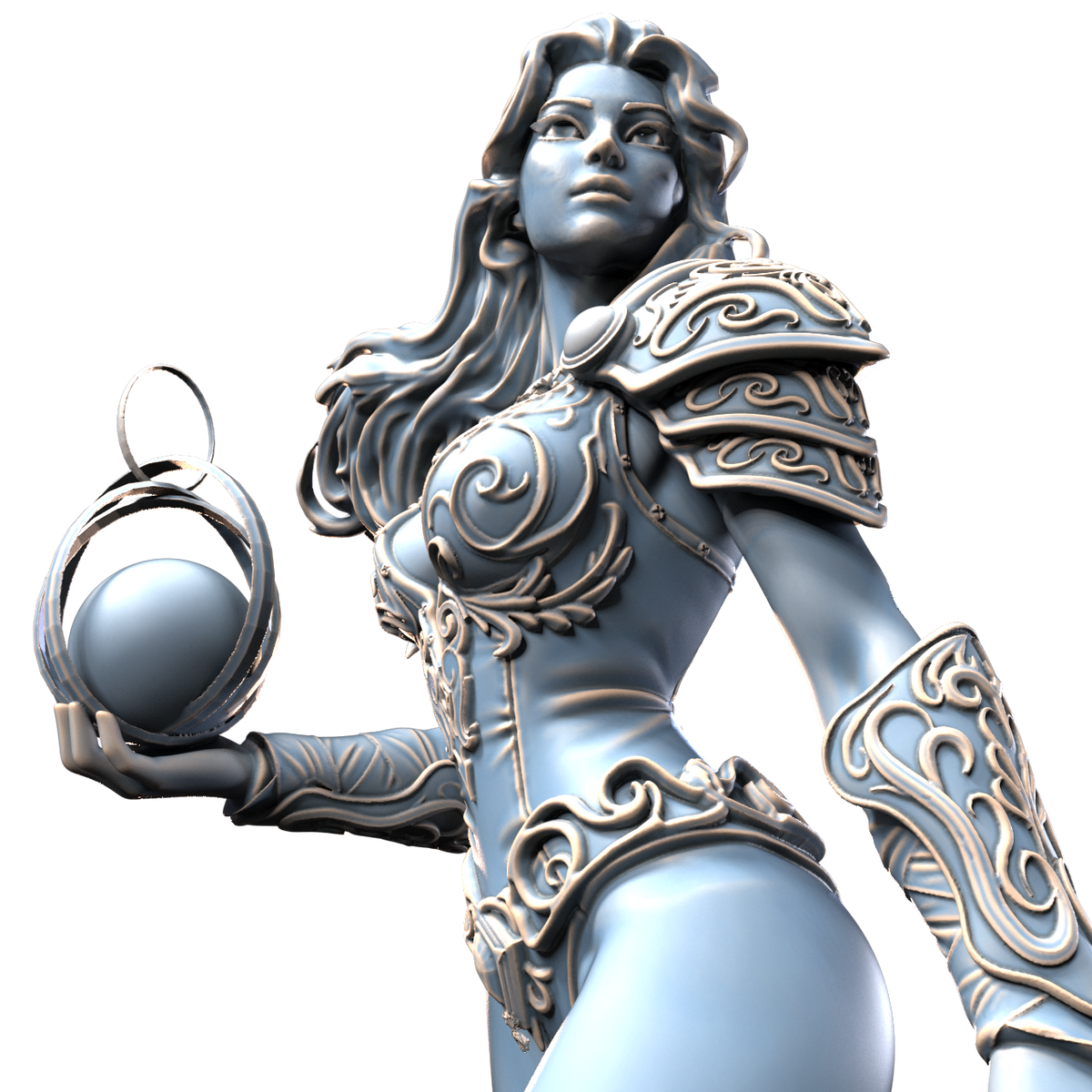 Seren Valemir resin figure