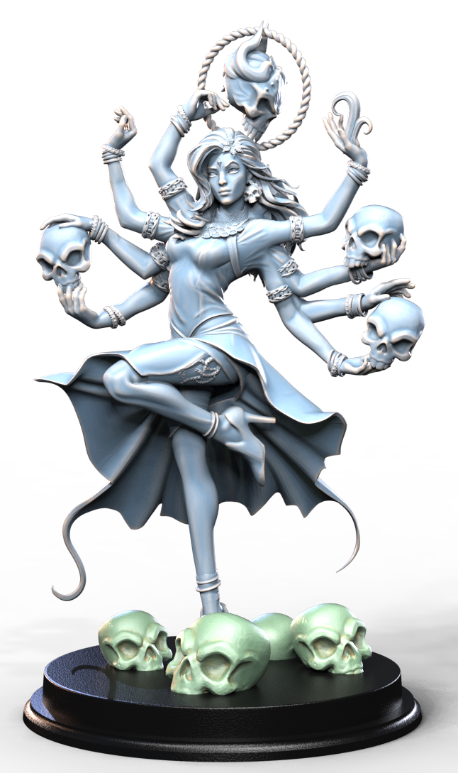 THE DARK GOODESS resin figure