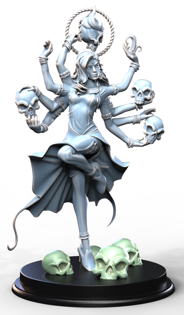 THE DARK GOODESS resin figure