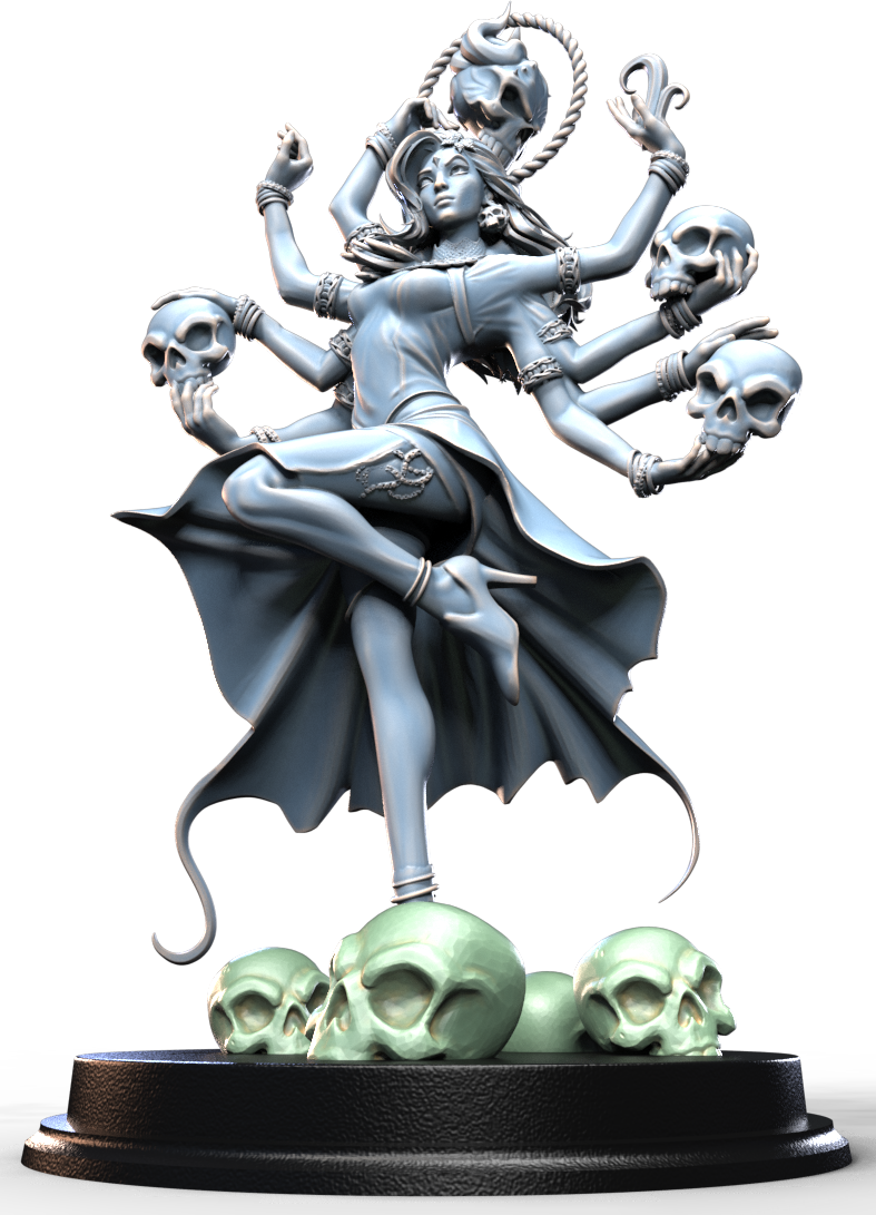 THE DARK GOODESS resin figure