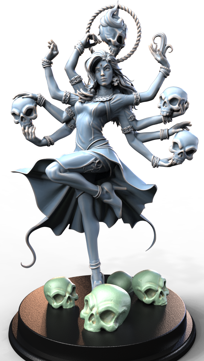 THE DARK GOODESS resin figure